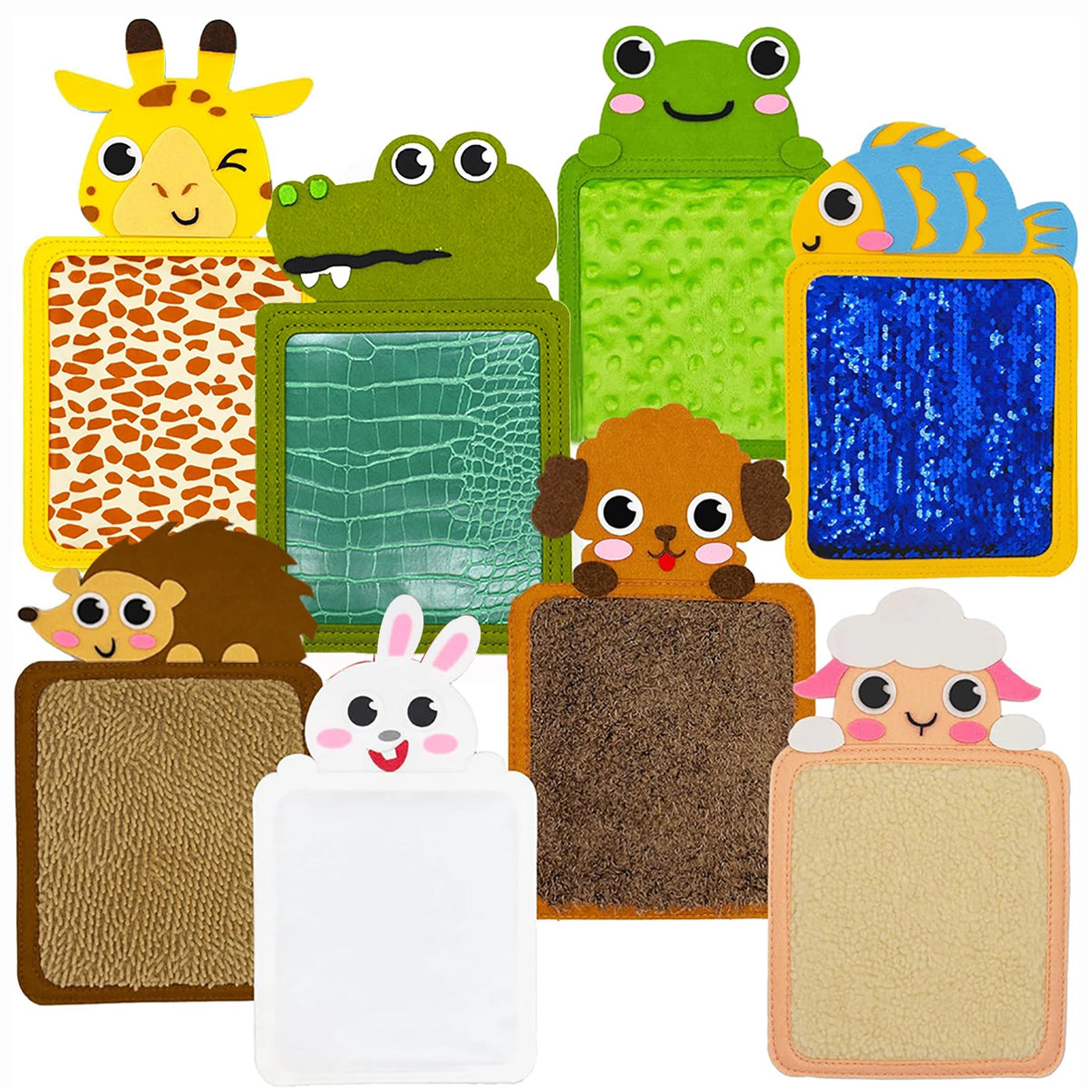 Montessori Sensory Tactile Mat | Fine Motor Skills Activity Board for Kids