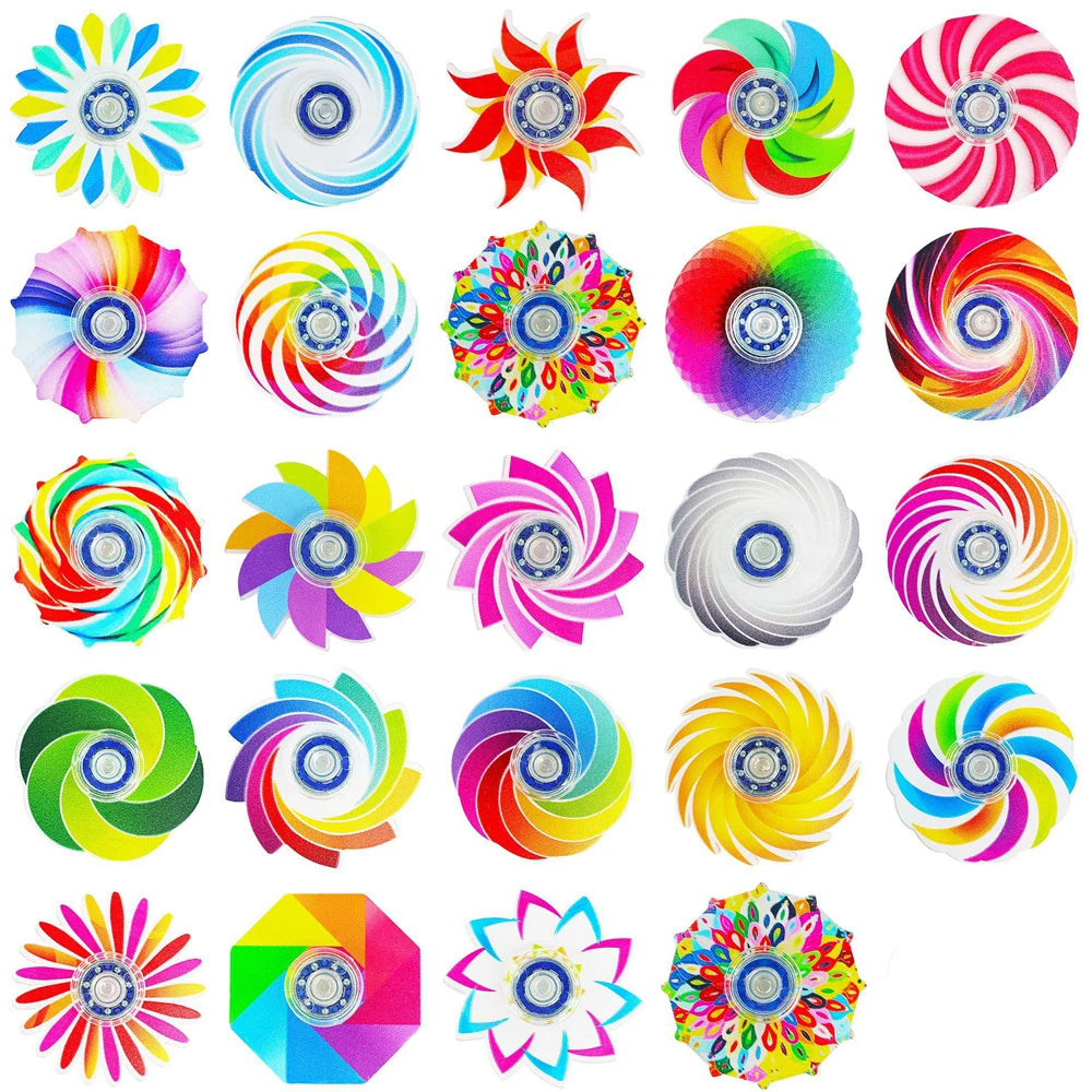 Mini Fidget Spinners for Kids — Pack of 24 | Sensory Toys for ADHD & Anxiety Relief