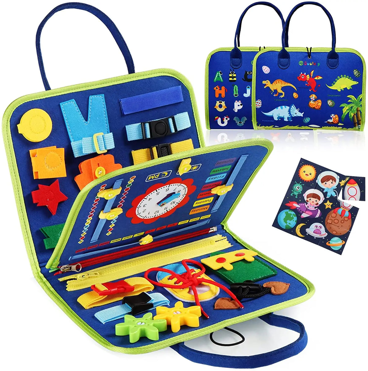 Montessori Toddler Busy Board | Autism & Sensory Activity Toy for Kids