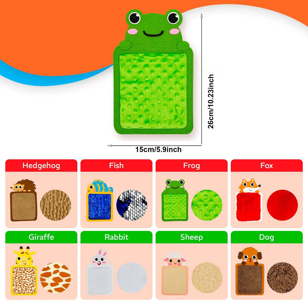 Montessori Sensory Tactile Mat | Fine Motor Skills Activity Board for Kids