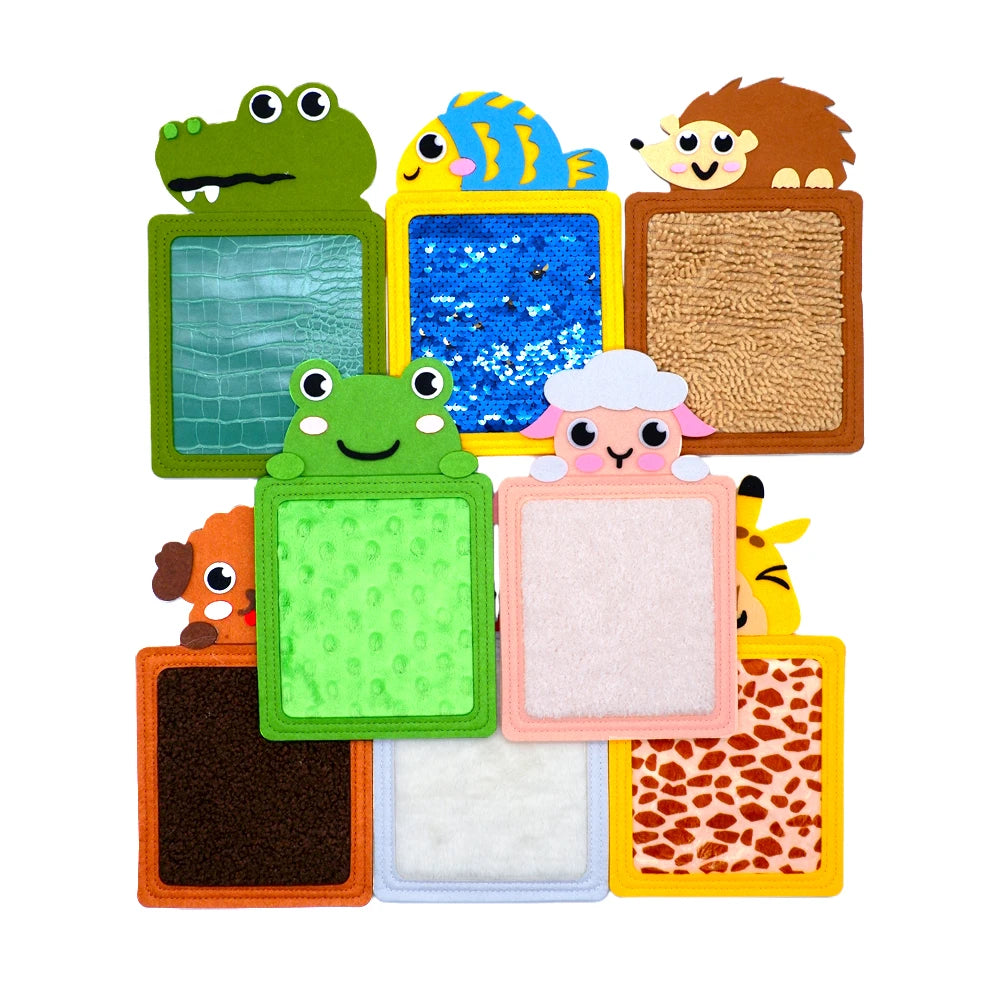Montessori Sensory Tactile Mat | Fine Motor Skills Activity Board for Kids