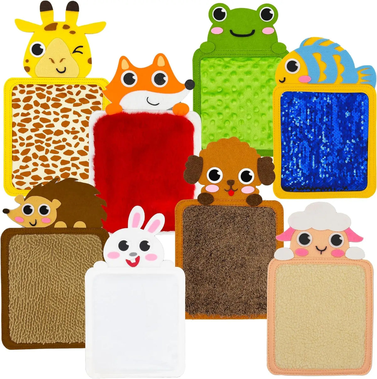Montessori Sensory Tactile Mat | Fine Motor Skills Activity Board for Kids