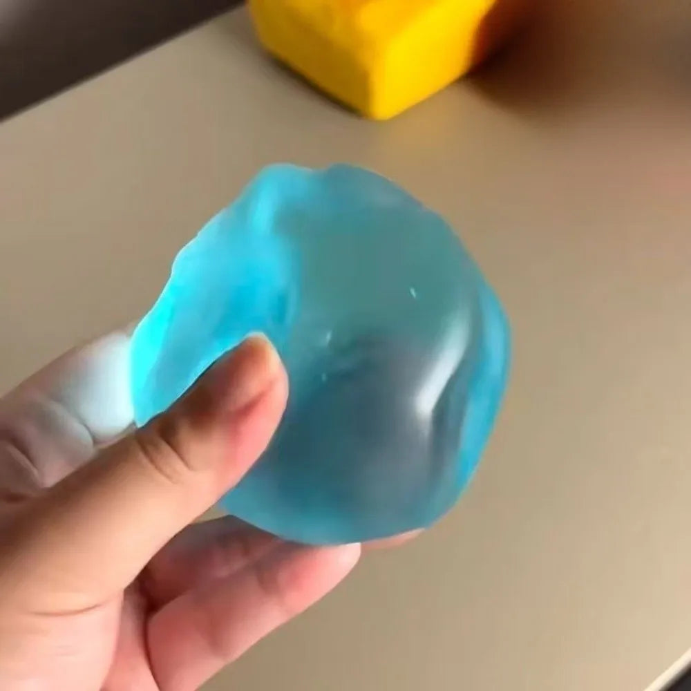 Transparent Squishy Stress Fidget Toy | Slow-Rise Sensory Relief for Kids & Adults